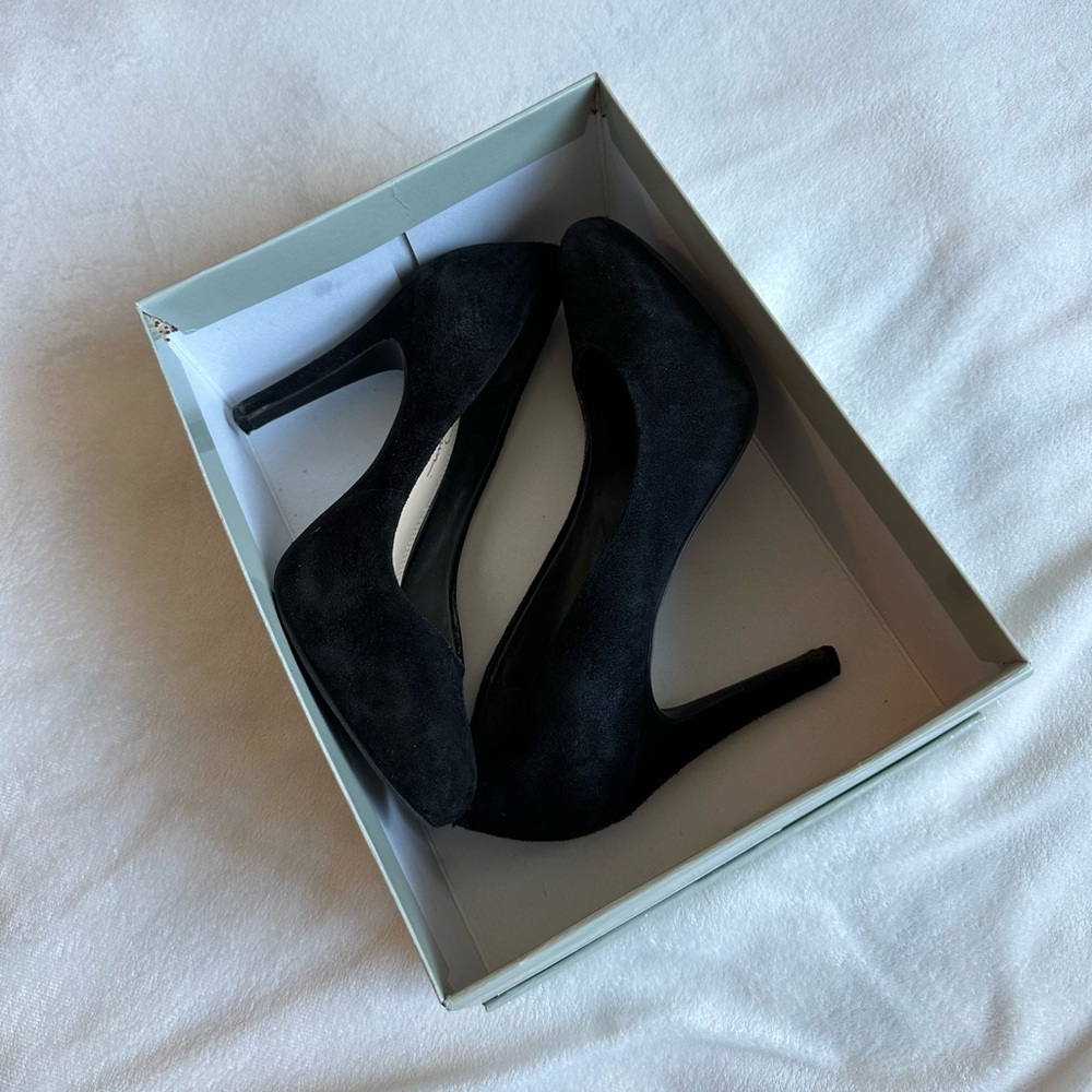 Black Suede Heels
